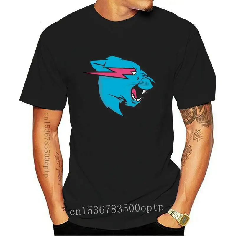 

New Men tshirt Mr. Beast Logo Merch Unisex T Shirt women T-Shirt tees top