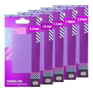 cooler master thermal pad 15 3wmk heat conductive gap silicone slices for computer laptop cpu gpu video card ssd chips cooling free global shipping