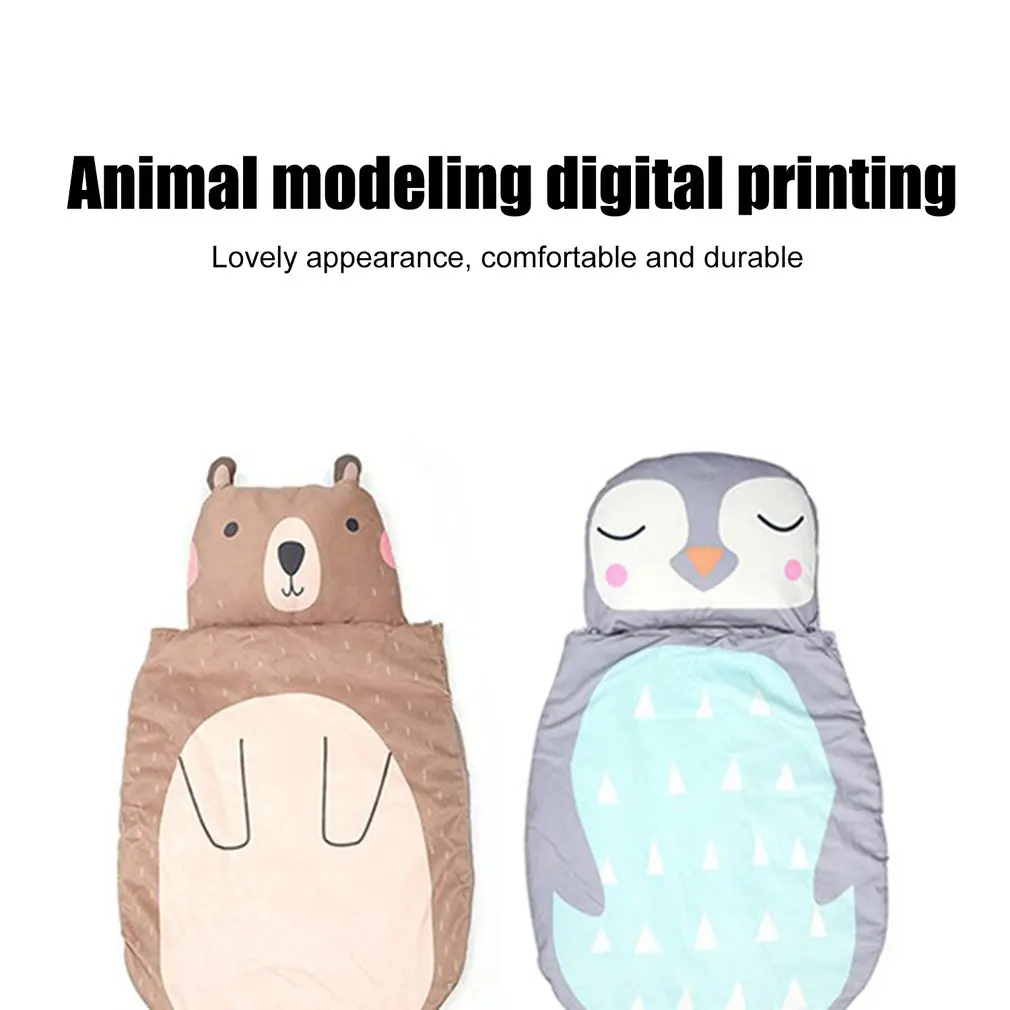 Newborn Sleeping Bag Baby Stroller Bags Cartoon Animal Warm Thick Bed Sack Winter Toddler |