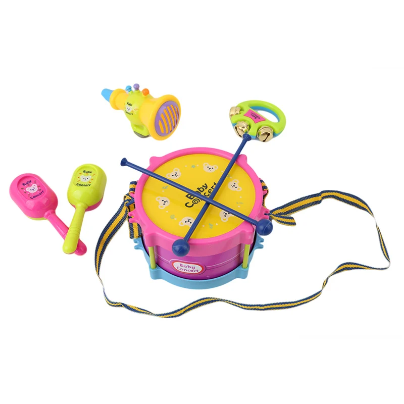 5 шт. набор музыкальных инструментов в виде барабана | Игрушки и хобби