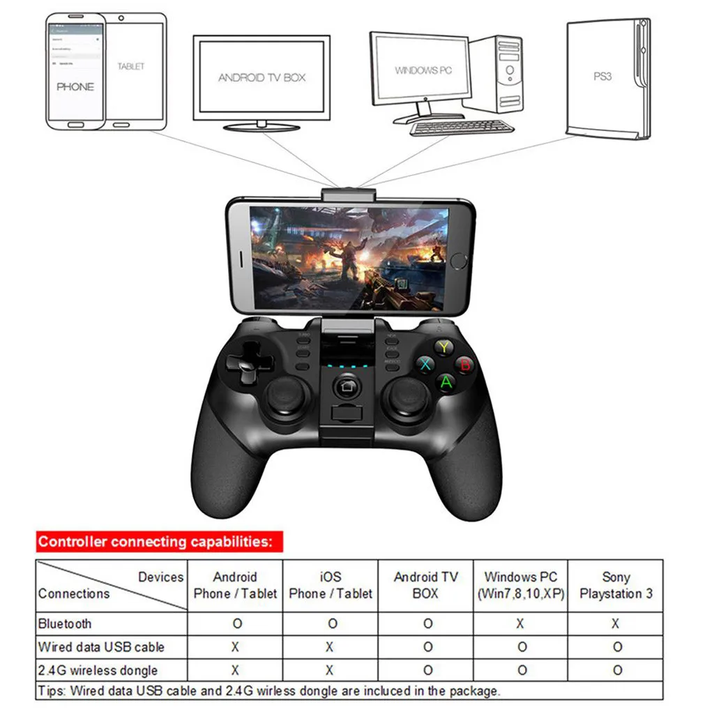 IPEGA PG-9076 Росомаха телефон геймпад bluetooth-джойстик игровой G4 контроллер для Android/iOS Turbo# G4