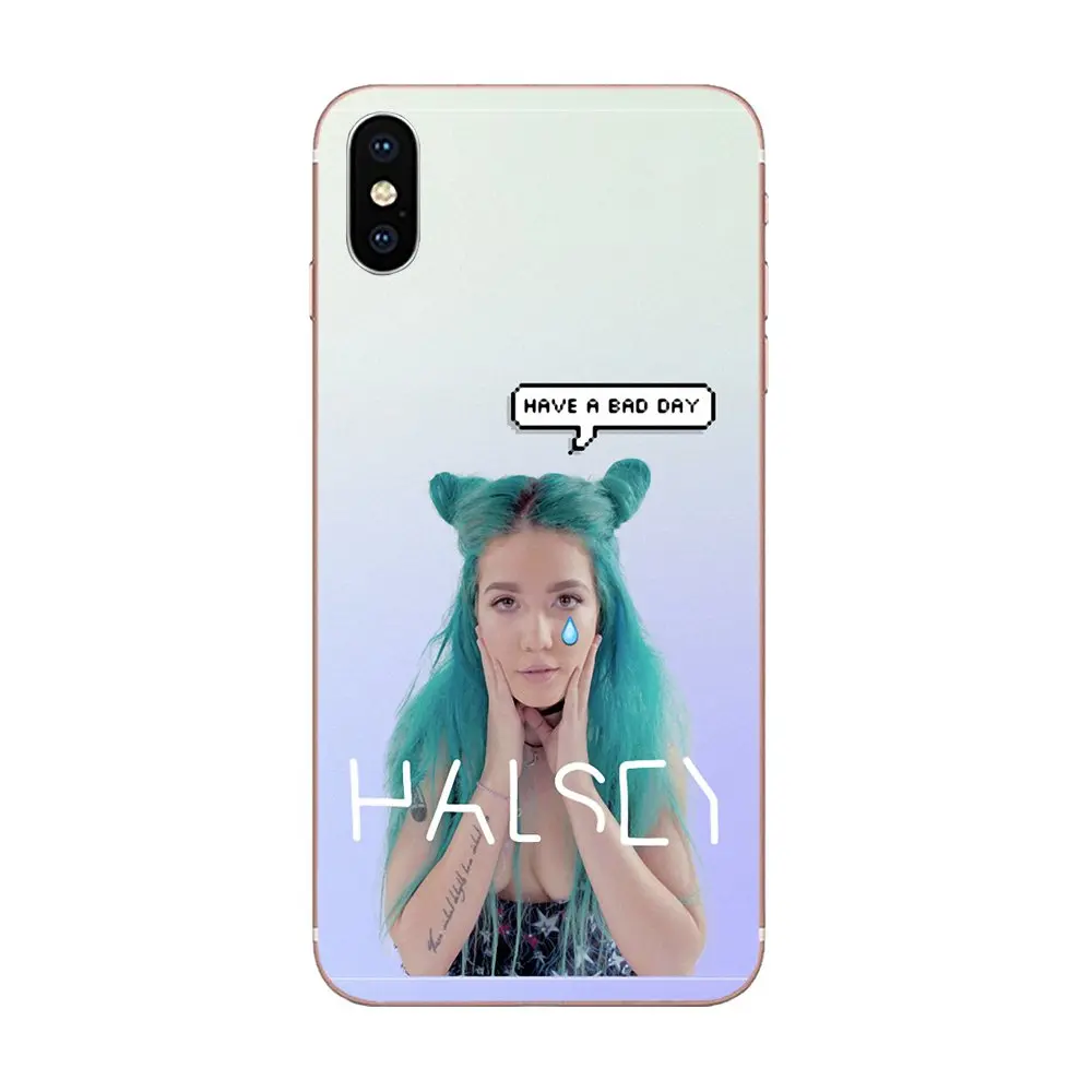 Для Apple IPhone X XS Max XR 4 4S 5 5C 5S SE 6 6S 7 8 Plus с узором кейс чехол для телефона Halsey Badlands