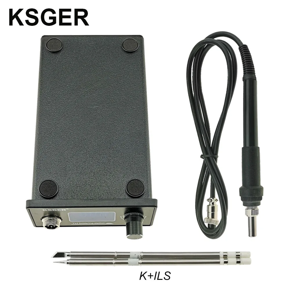 Sets 3 KSGER T12 STM32 цифровая паяльная станция T12 железные наконечники автоматическое повышение температуры сна быстрый нагрев 907 ABS Ручка DIY Инструменты - Цвет: Sets 3