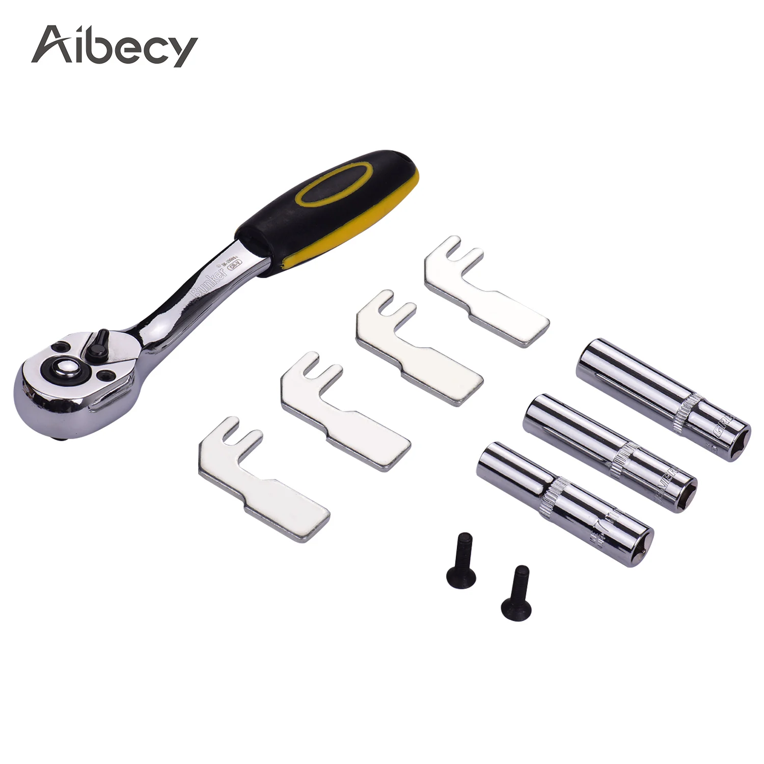 Aibecy 7/8/9 мм шестигранный футболка с длинным рукавом + ключ дюймовый стандарт Сталь