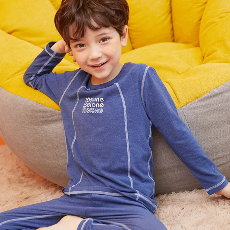 

Зимнее термобелье, Детские комплекты одежды, бесшовное нижнее белье для мальчиков и девочек, комплект осенней одежды