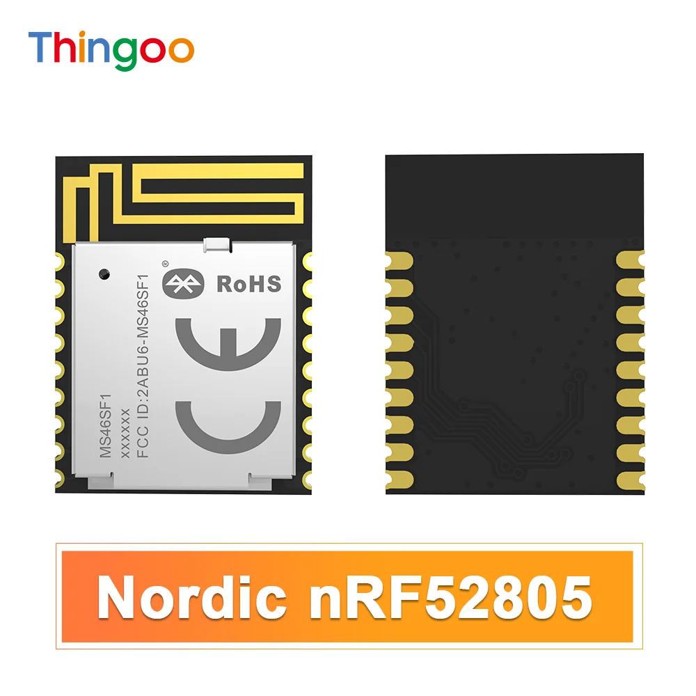 Аксессуары nrf52805 модуль bluetooth последовательный порт связи скандинавский nrf52