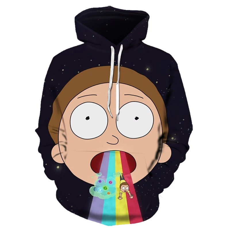 Rick and Morty толстовки от jml2 Art 3D унисекс Мужские брендовые толстовки худи комиксов Повседневный Спортивный костюм пуловер Прямая поставка уличная - Цвет: LMS1140