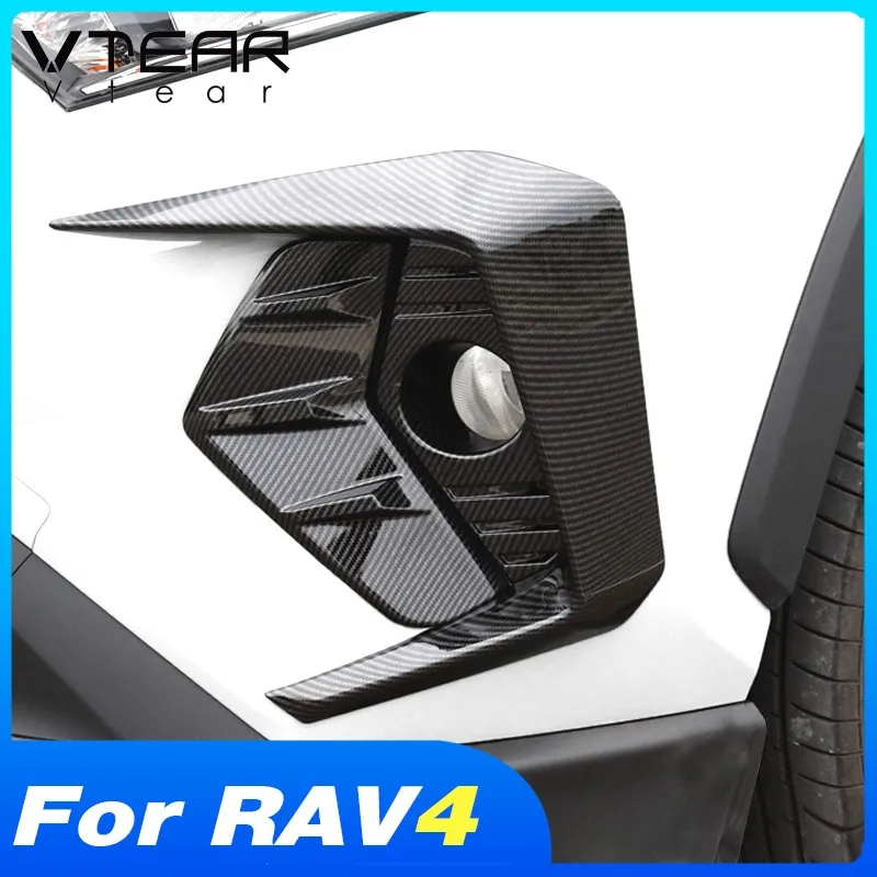 Vtear для тойота рав 4 Toyota RAV4 2019 2020 2021 передняя противотуманная фара рамка | Хромирование -4001291275166