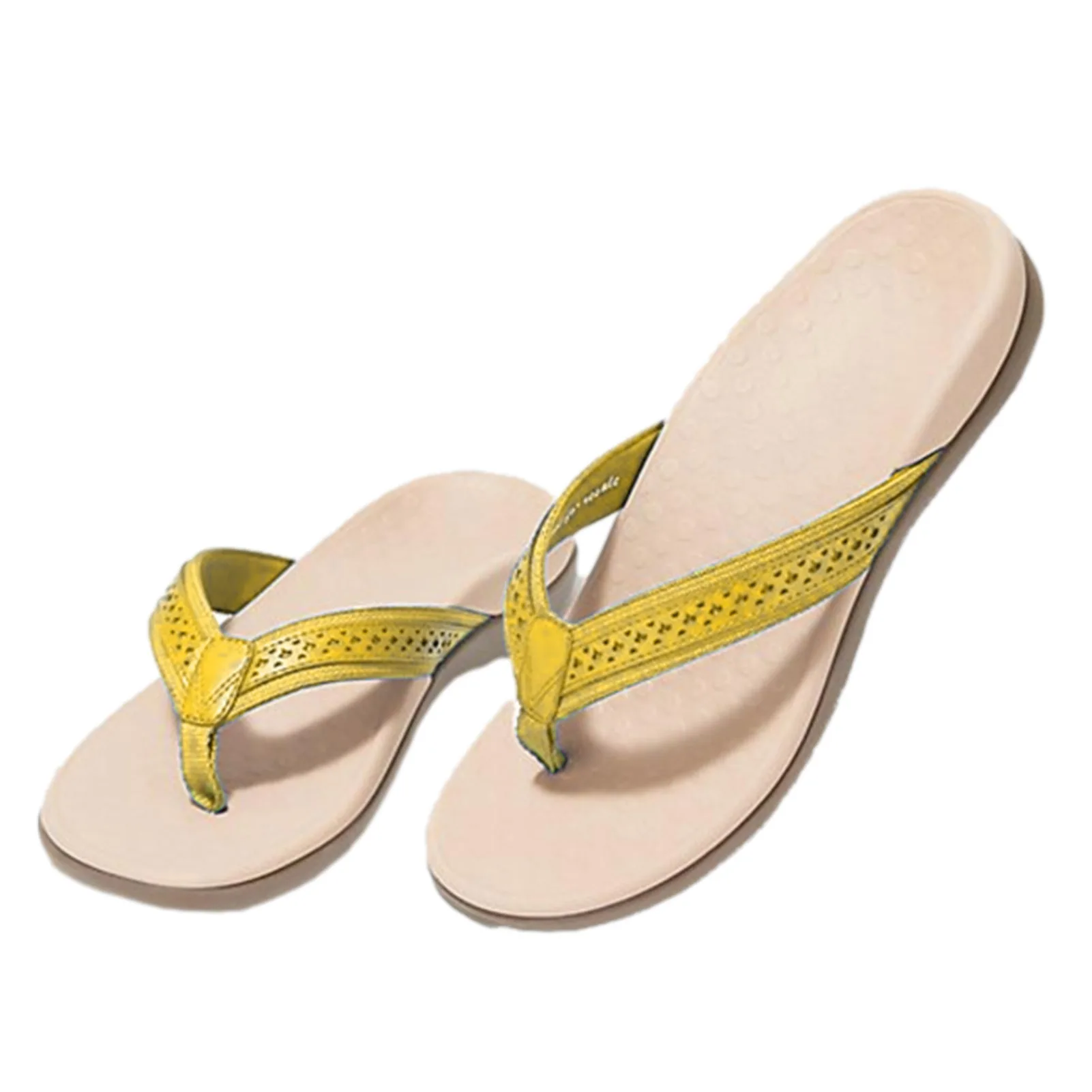 

Lady flip flop Flat shoes slippers sandals summer Beach Daily Soft bottom slippers with arched support flip flop woman slippers
