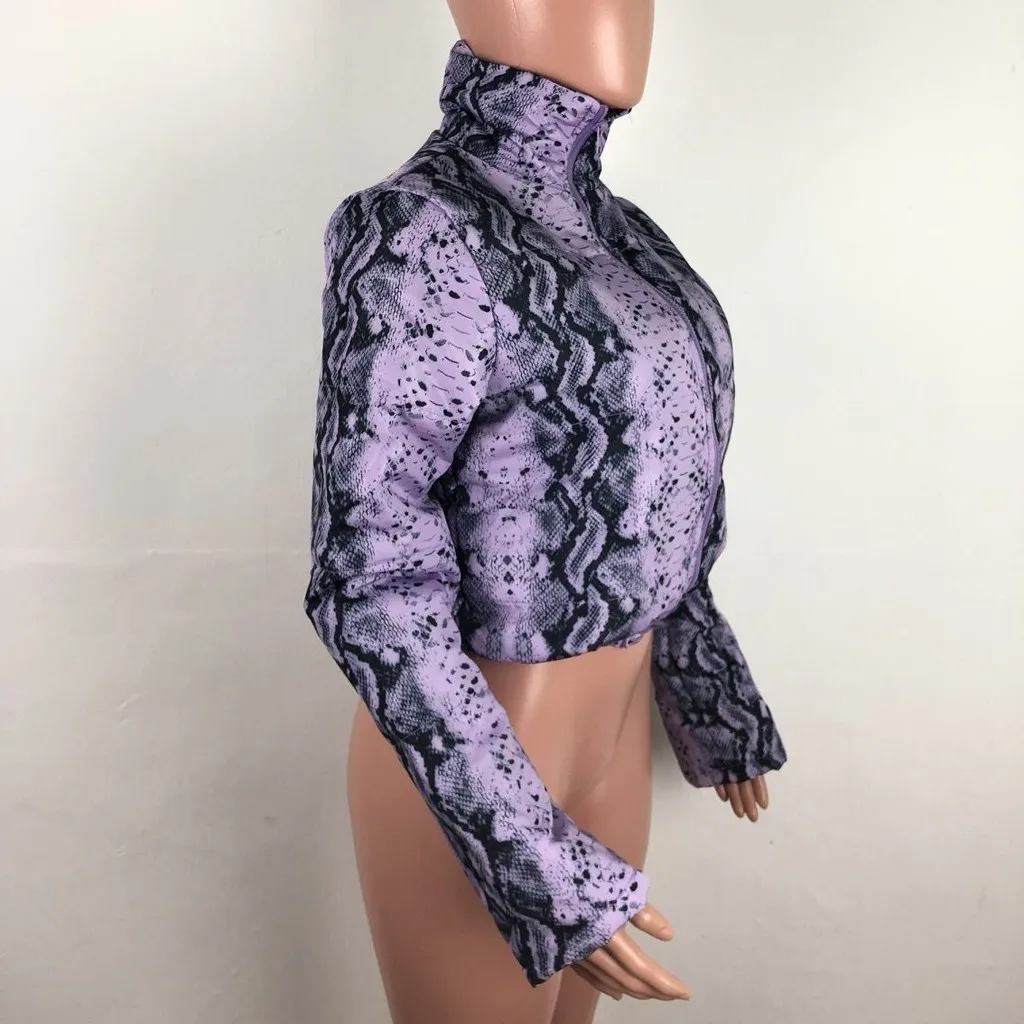 Модный трендовый Зимний пуховик 2020 года пальто на молнии с карманами женская