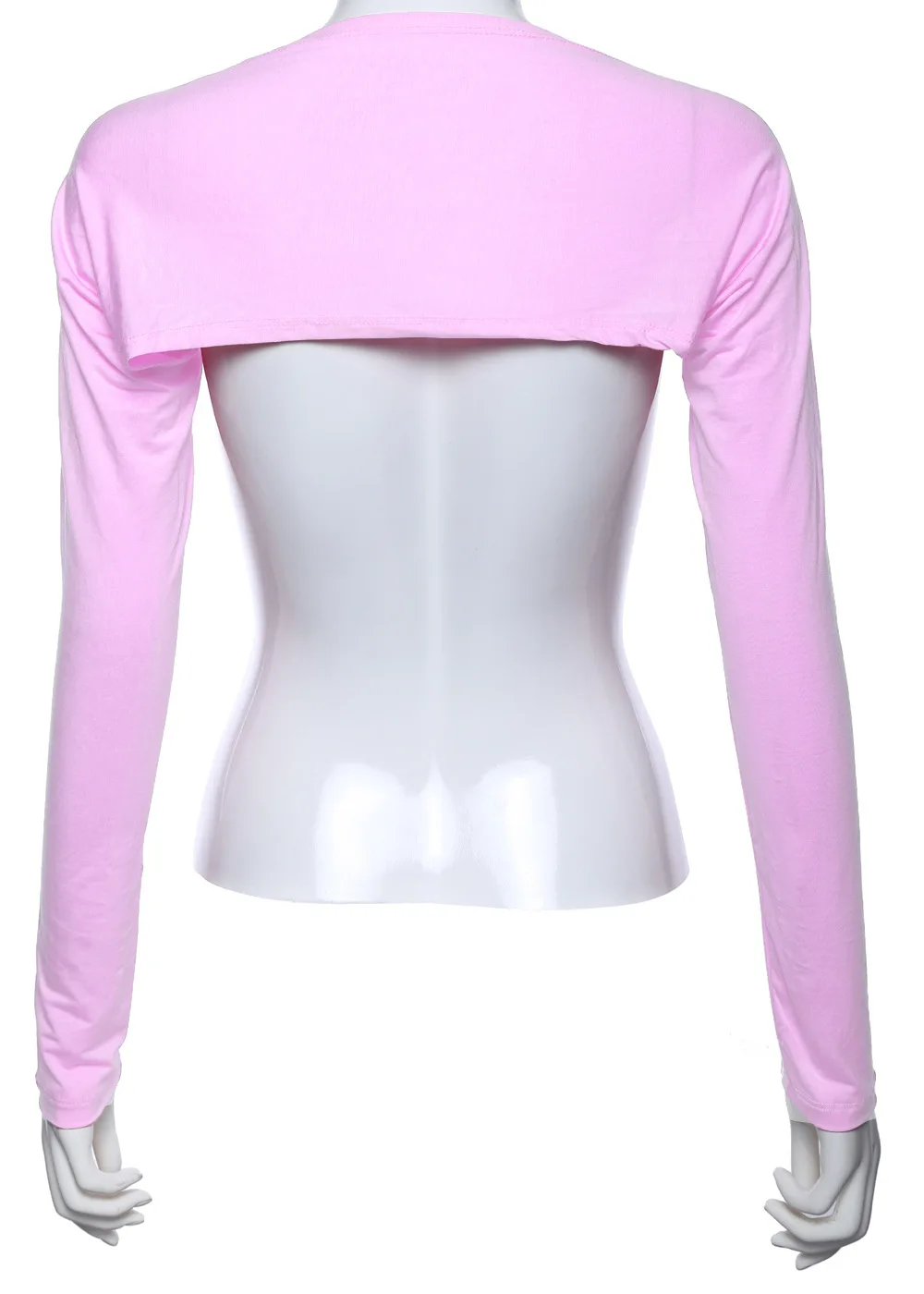 New Fashion One Piece Cotton Sleeves Arm Cover Shrug Bolero Hijab Muslim Islamic 20 Colors Free Shipping - Color: LightPurple