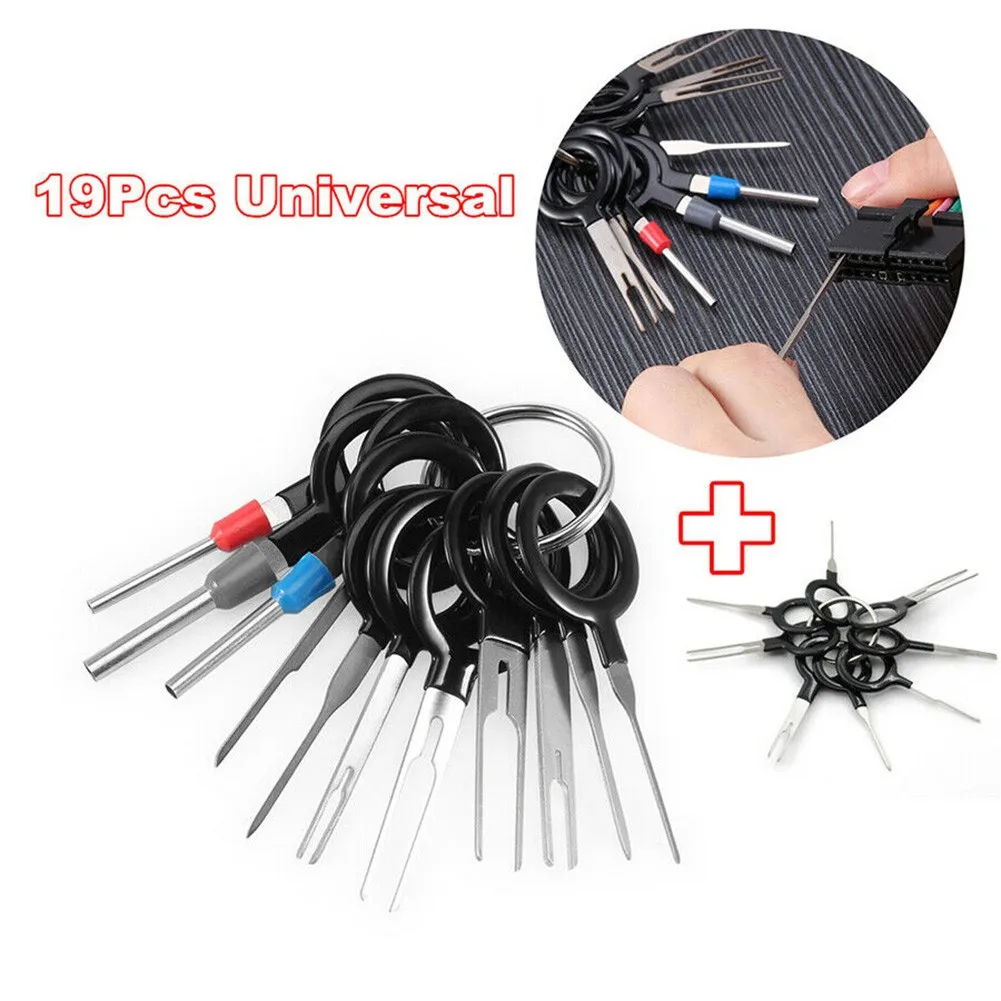 

19PCS Terminal Extractor Accessory Connector Kit Parts Puller Replacement
