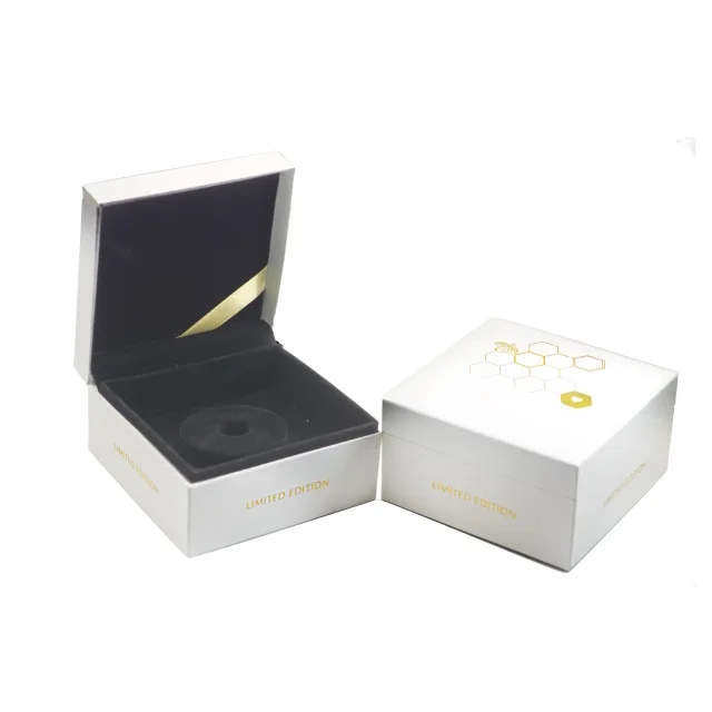 bee bracelet box Подлинный Шарм бусины Мода логотип шаблон серии кольцо коробка ювелирных изделий высокое качество изысканный коллекционное украшение подарок - Color: bee bracelet box