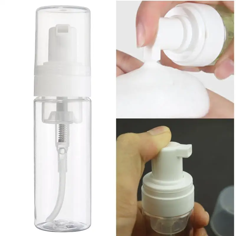 50 мл Портативный Пластик прозрачная жидкость флаконы распылители бутылочки
