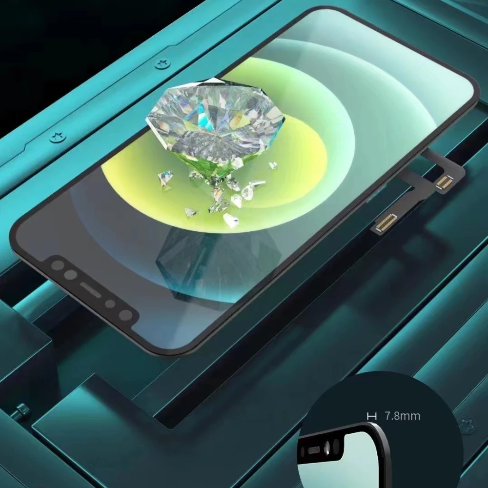 Recambio de Pantalla Lcd JK Incell para IPhone 12, 12 Pro, montaje completo de digitalizador 3D HDR, regalos gratuitos-2