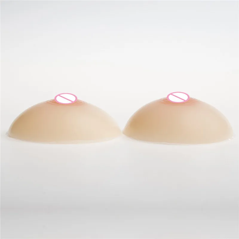 500 г/пара классическая круглая грудь силиконовые искусственные груди