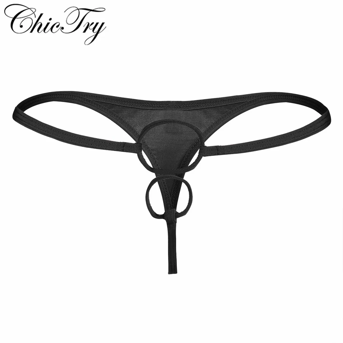 Сексуальное мужское белье мужские стринги трусики из лакированной кожи с