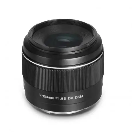 Светодиодная лампа для видеосъемки Yongnuo YN50mm F1.8S DA DSM Sony APS C APC AF/MF формат a6400 a6600 a6500 A7C