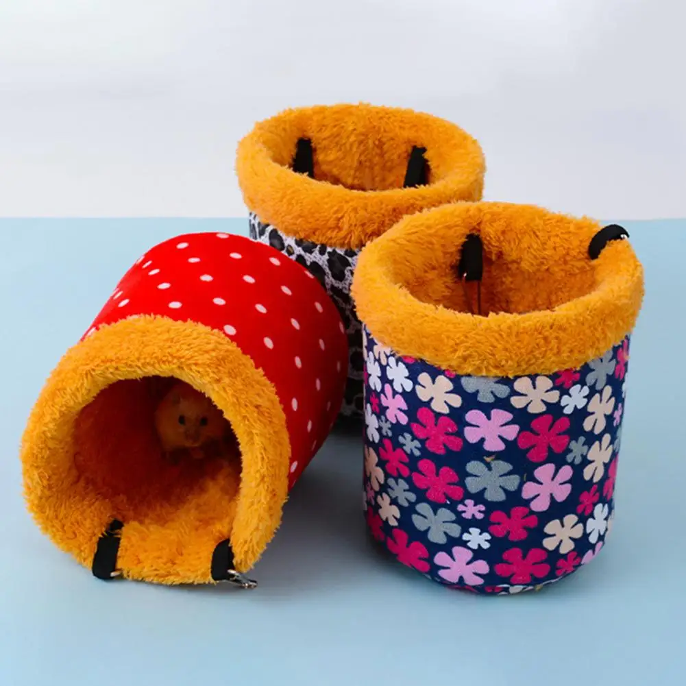 Мини-хомяк домик для сна маленькая кровать животных милая фотография | Дом и сад