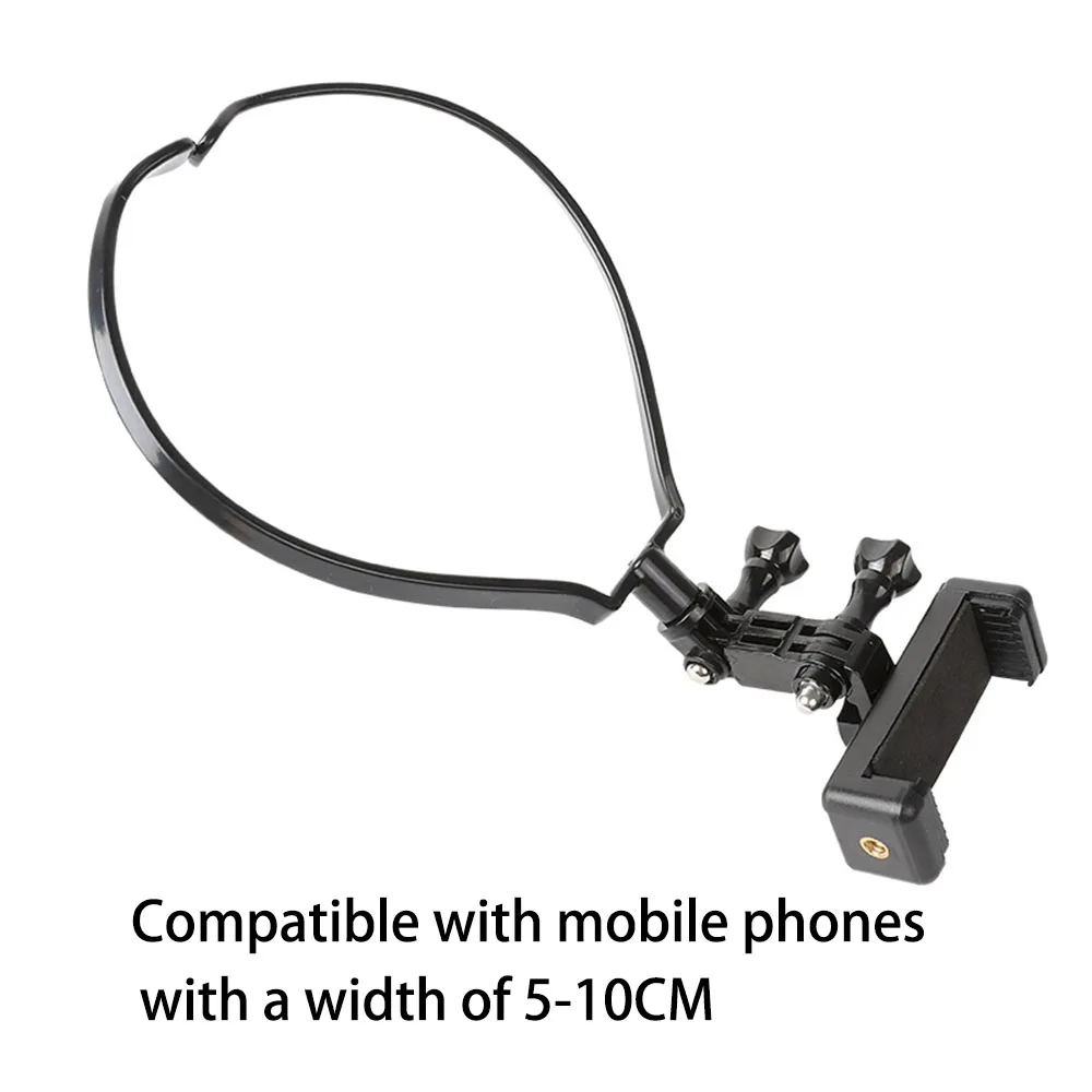 mobile phone mount neck bracket chest first person video shooting accessories cell phone holder vlog video bracket accessories free global shipping