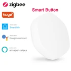 Смарт-переключатель Tuya Zigbee 3,0 беспроводной, сцена, управление, несколько сцен, связь, работает с Alexa Google Home