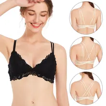 Soutien gorge en dentelle Non filaire, Sexy, Lingerie, brassière florale, sous vêtements féminins, coupe fine réglable, Bralette sans couture, nouvelle collection 2020  (2)