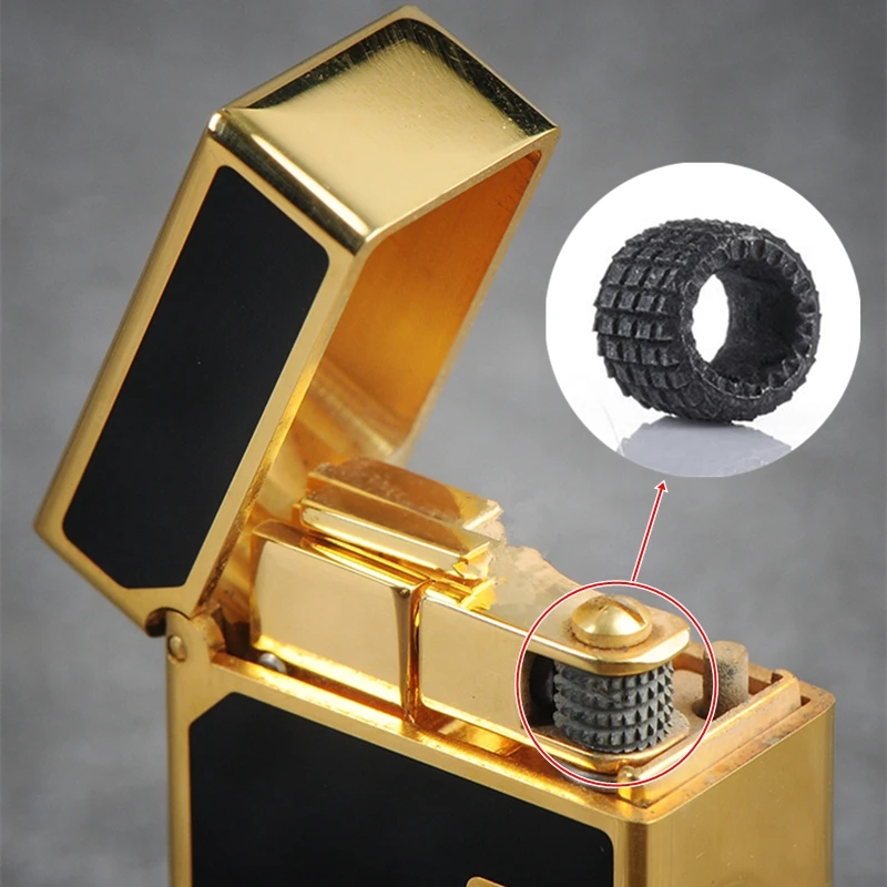 

10pcs/Lot 4.7*3.3*2.1mm Universal Replacement Flint Steel Grinding Wheel For Dunhill Gas Lighter Inner Part DIY Repair Accessory