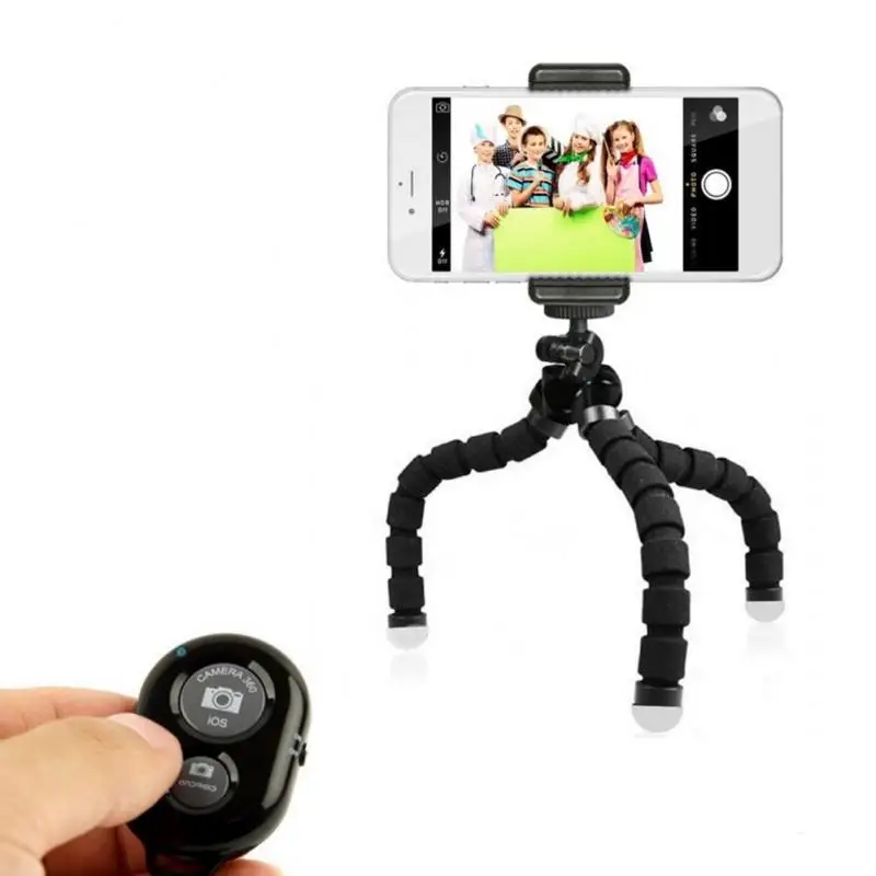 

Phone Tripod Monopod Selfie Remote Stick For Iphone SmartPhone For Mobile Phone Holder Bluetooth-compatible Tripods