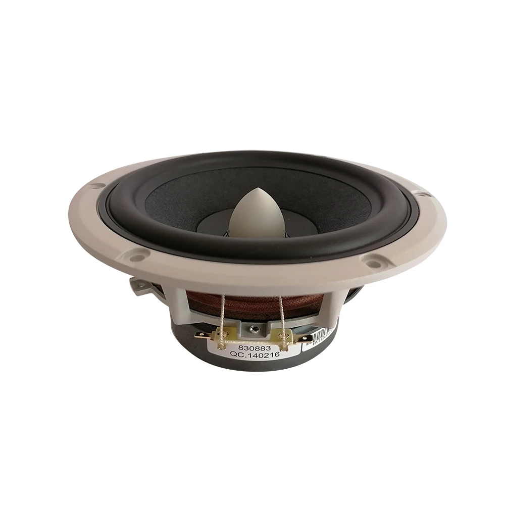 Оригинальный мини динамик Peerless P830875/P830883 6 5 дюйма белый литой алюминиевый корпус 8