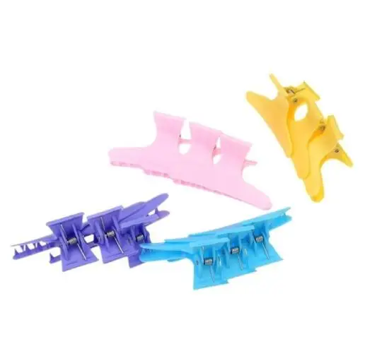 12 шт./компл. пластиковые заколки бабочки украшения инструменты для укладки волос