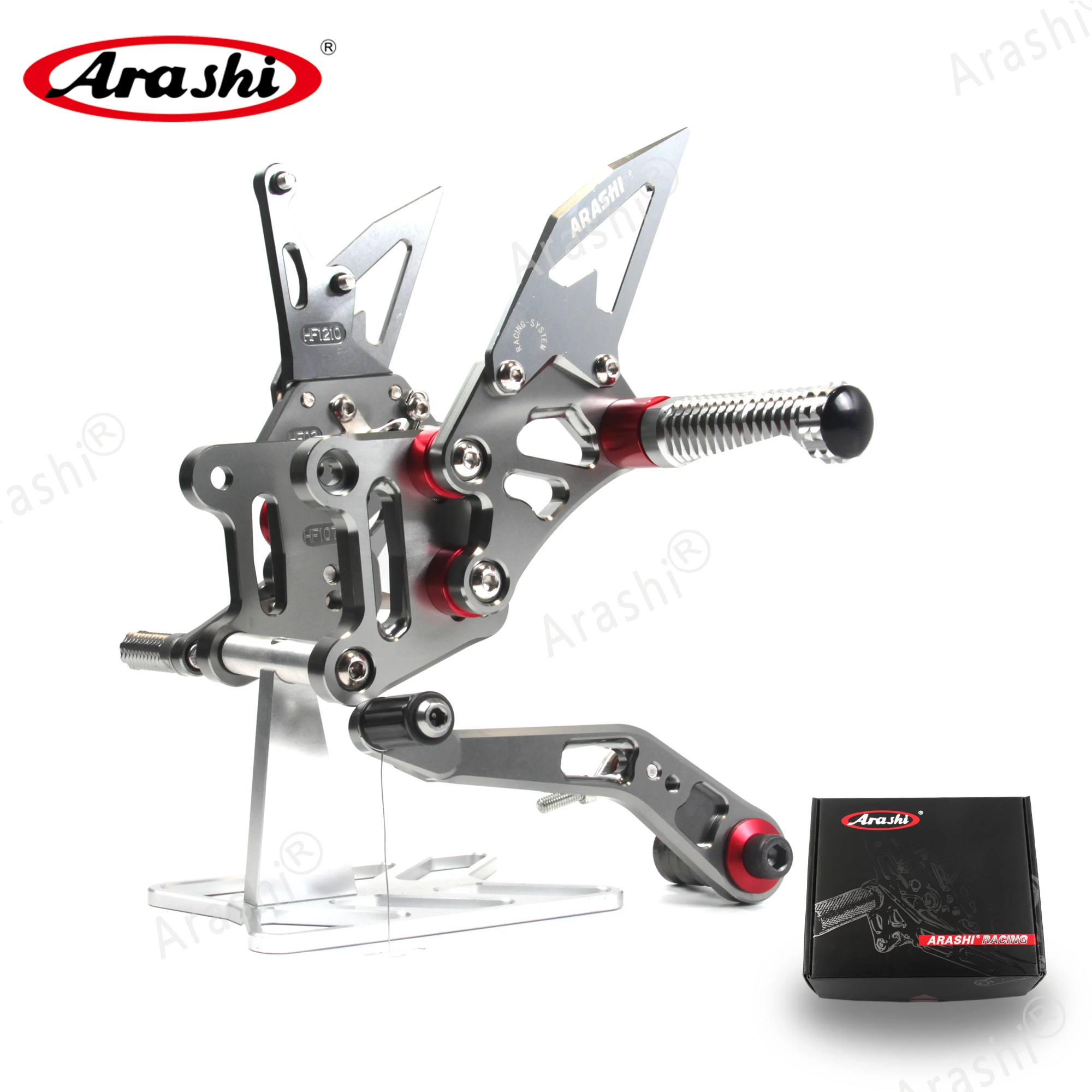 Arashi GSX-R1000 2017 2018 2019 2020 2021 CNC регулируемые подставки для ног подножки SUZUKI GSXR1000 GSXR 1000 |