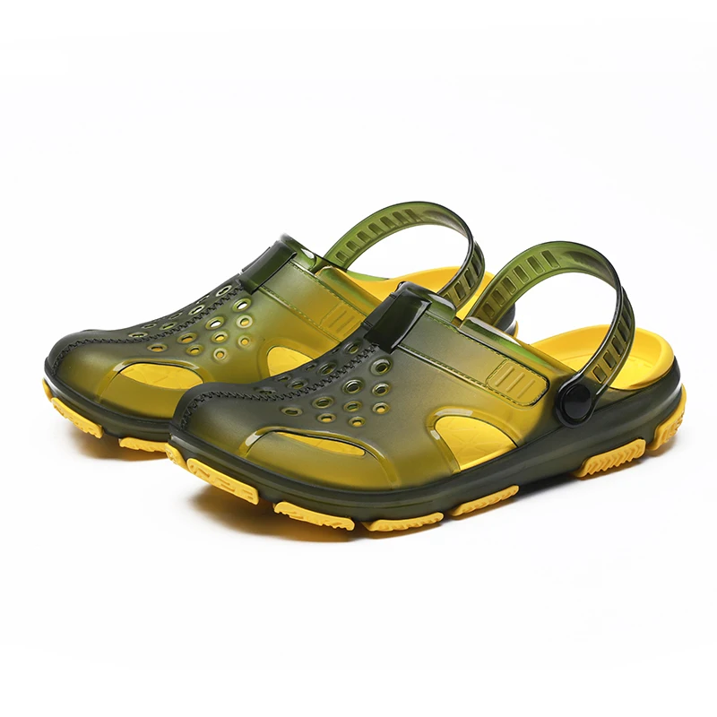 Мужские Пляжные шлепанцы сандалии для воды Повседневная Уличная обувь дешевые