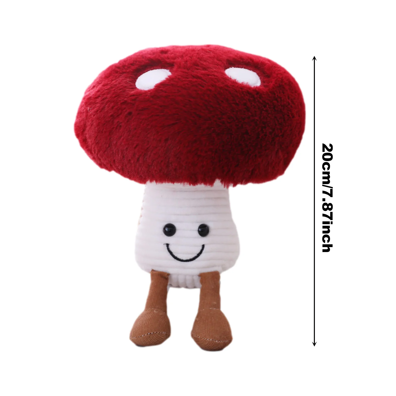 

Lovely Mushroom Stuffed Plush Toy Filled Comfort Doll Soft Sofa Cushion Cartoon Pillow Soft Cushion Pillow Children Gift