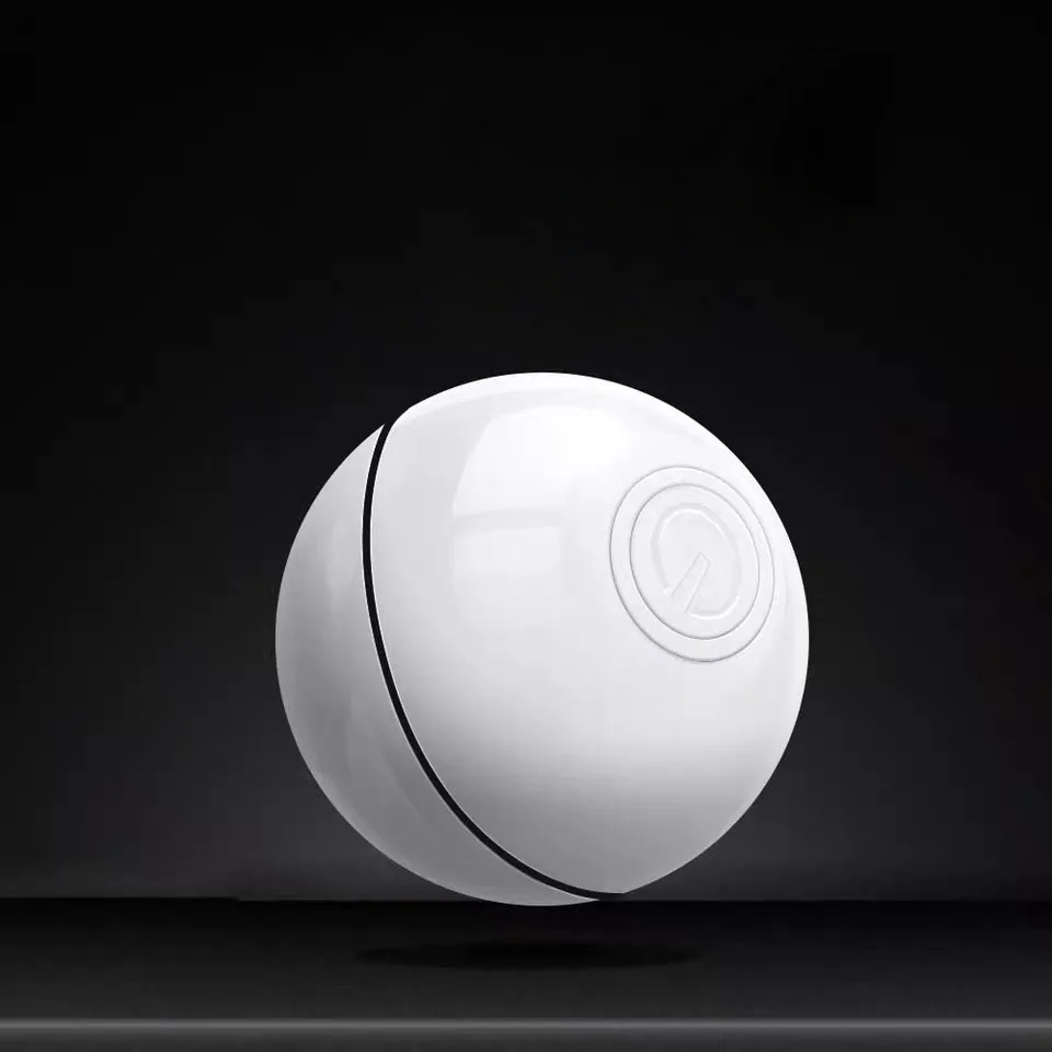 

Cat Toy Smart Interactive LED Self Rotating Ball With Catnip Bell And Feather Fidget Toys USB Charging Pet Cats Accessories