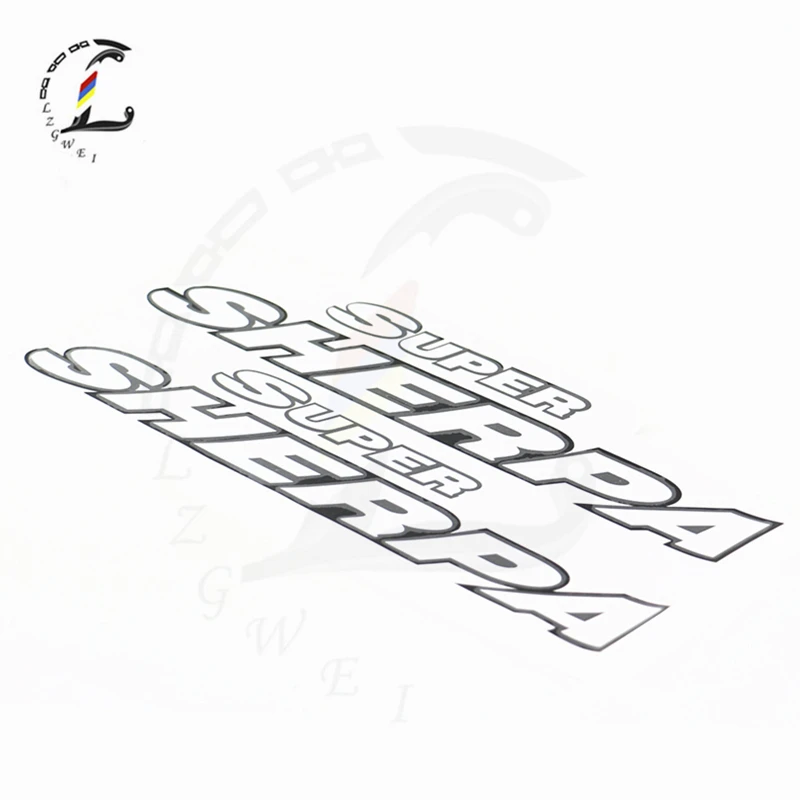 Мотоциклетная наклейка на внедорожник эмблемы для Kawasaki KL 250 Super Sherpa KL250 наклейка водостойкая
