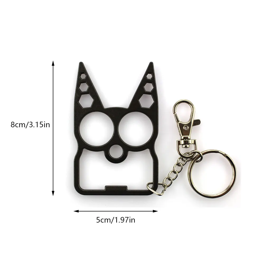 

Portable Cute Cat Opener Screwdriver Keychain Multifunction Outdoor Gadgets Zinc Alloy Bottle Opener Kitchen Gadget Beer Tools