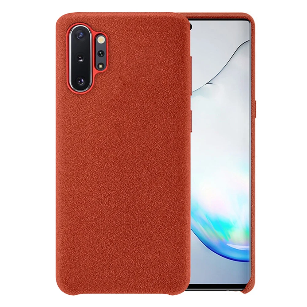 Для samsung Galaxy Note 10 Plus чехол из натуральной замши защитный чехол для samsung Note 10 9 S9 S10 Plus S10e чехол