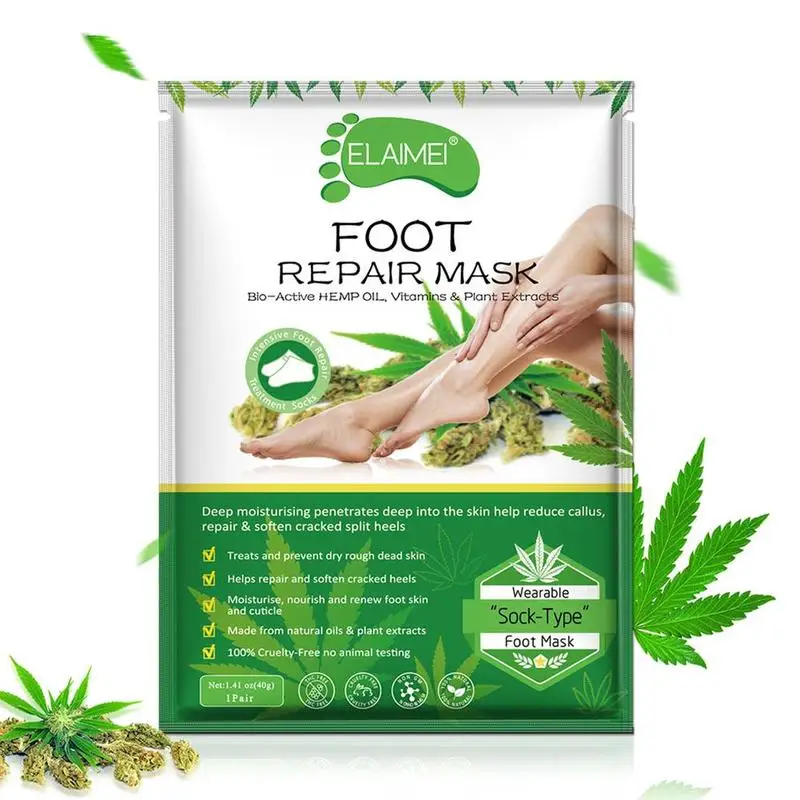 

Moisturizing Foot Mask Foot Film Exfoliation Removal Mask Dead Skin Removal Foot Detox for Foot Care