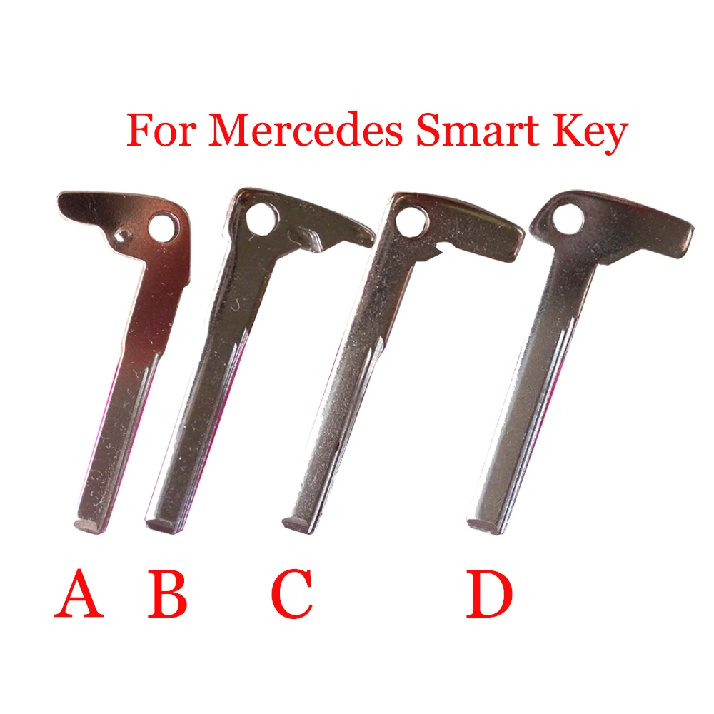 OkeyTech для Mercedes Benz W203 W204 C Class крышка ключа запасная незарезанная пустая вставка