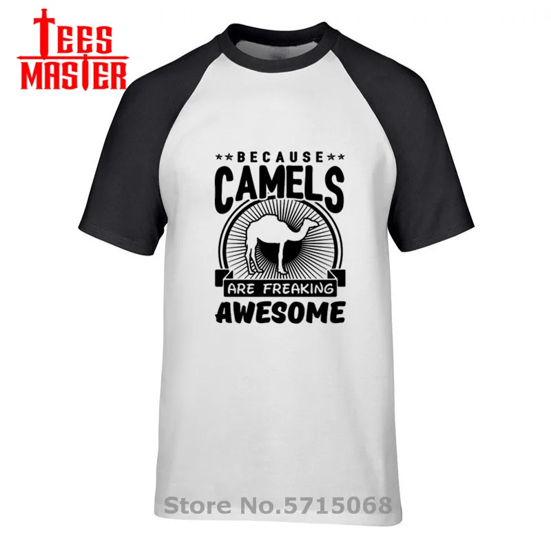 Новинка 2020 модные дизайнерские Потрясающие футболки с забавными верблюдами
