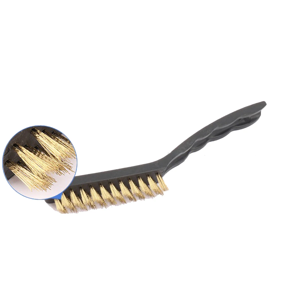 

Steel cleaning Wire brush Brass remove Steel rust remover brush Metal Rust Paint
