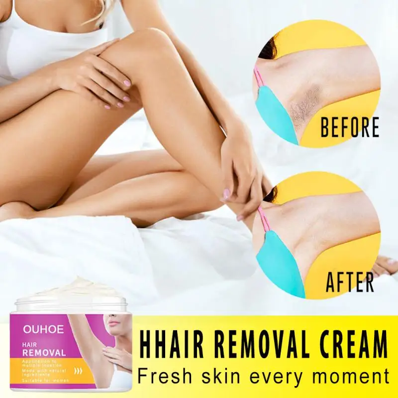 

Крем для депиляции всего тела, мягкое удаление волос в подмышках, ногах, без стимуляции, Депиляционный Крем для удаления волос TSLM1