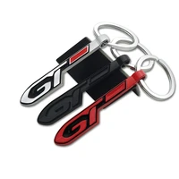 metal car keychain badge emblem keyring for peugeot gt 206 208 207rc cc 308 gt rcz 308 508 406 2008 3008 5008 car accessories