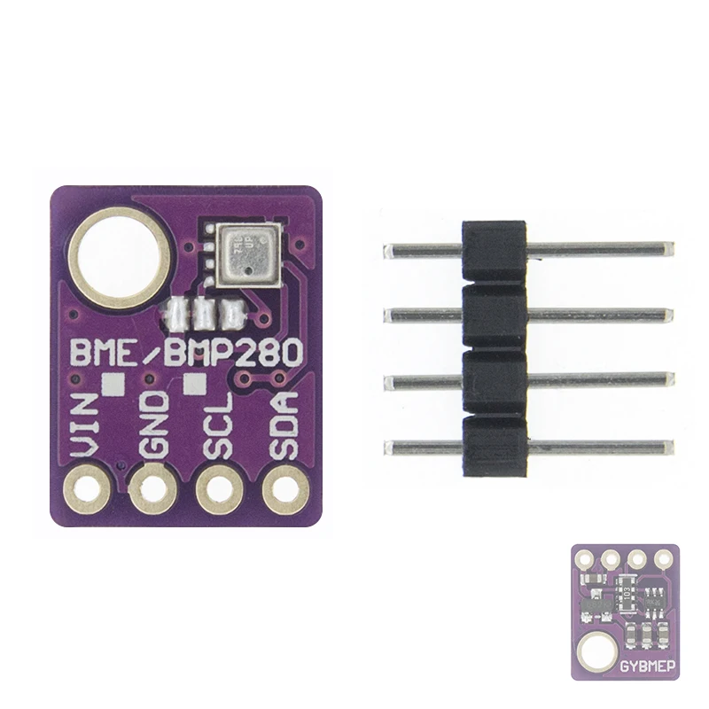 BME280 цифровой датчик температуры Feuchtigkeit Luftdruck датчик модуль IEC SPI 1,8-5 в GY-BME280 5В