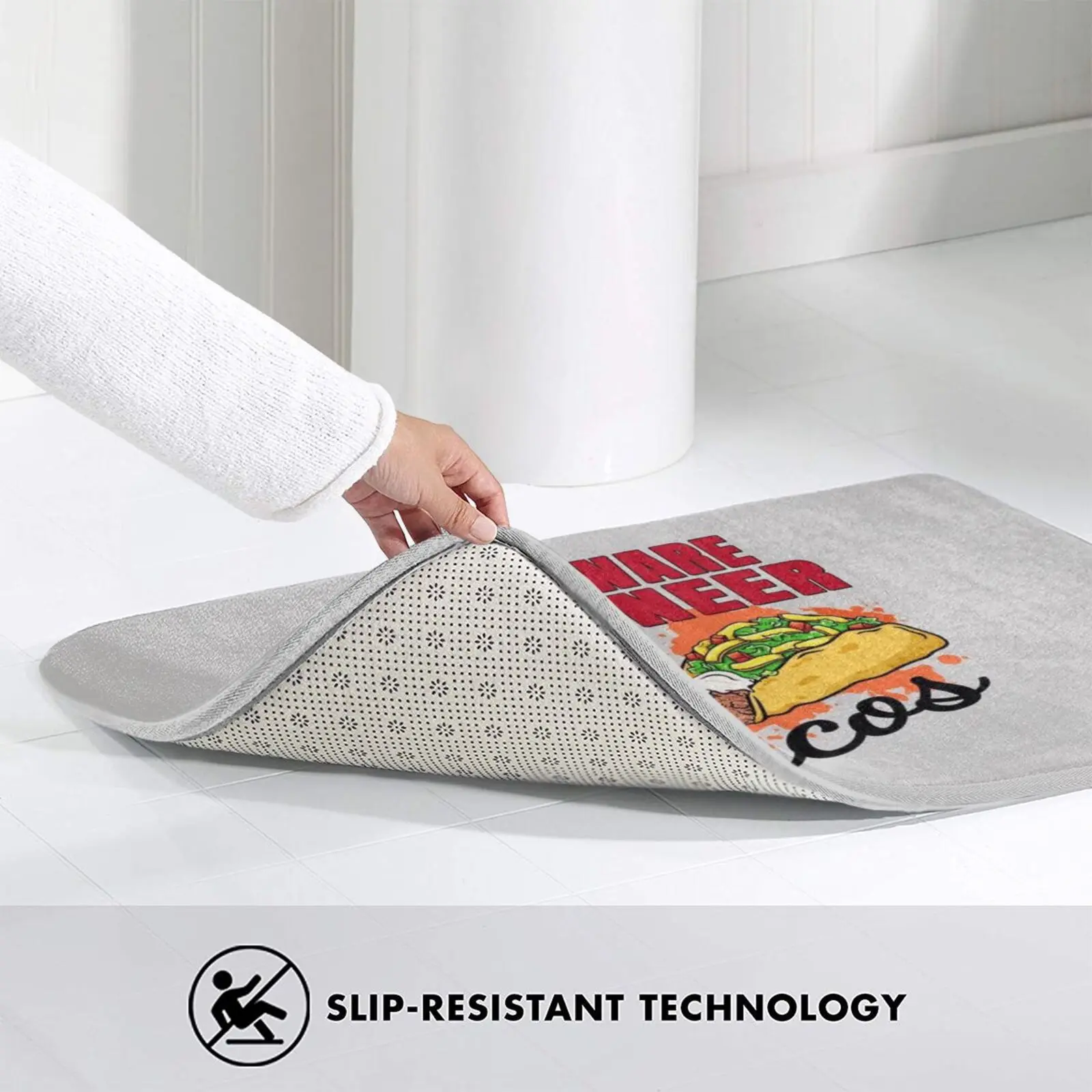 

Software Engineer Will Work For Tacos Carpet Mat Rug Cushion Soft Non - Slip Taco Tuesday Steak Taco Quesarito Mexican