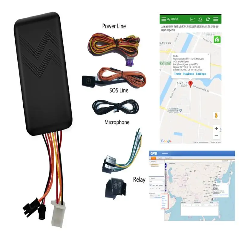Супер предложение Quad Band gps Para Vehiculos и Mobile Rastreo Satelital Android и Iphone APP