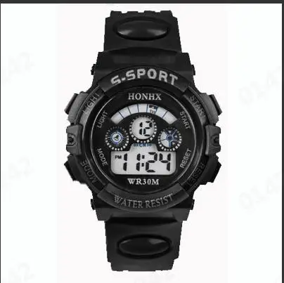 

Kids Sport Watches Waterproof Children Boy Digital LED Quartz Alarm Date Sports Student Wrist Watch Blue Buckle Reloj Hombre