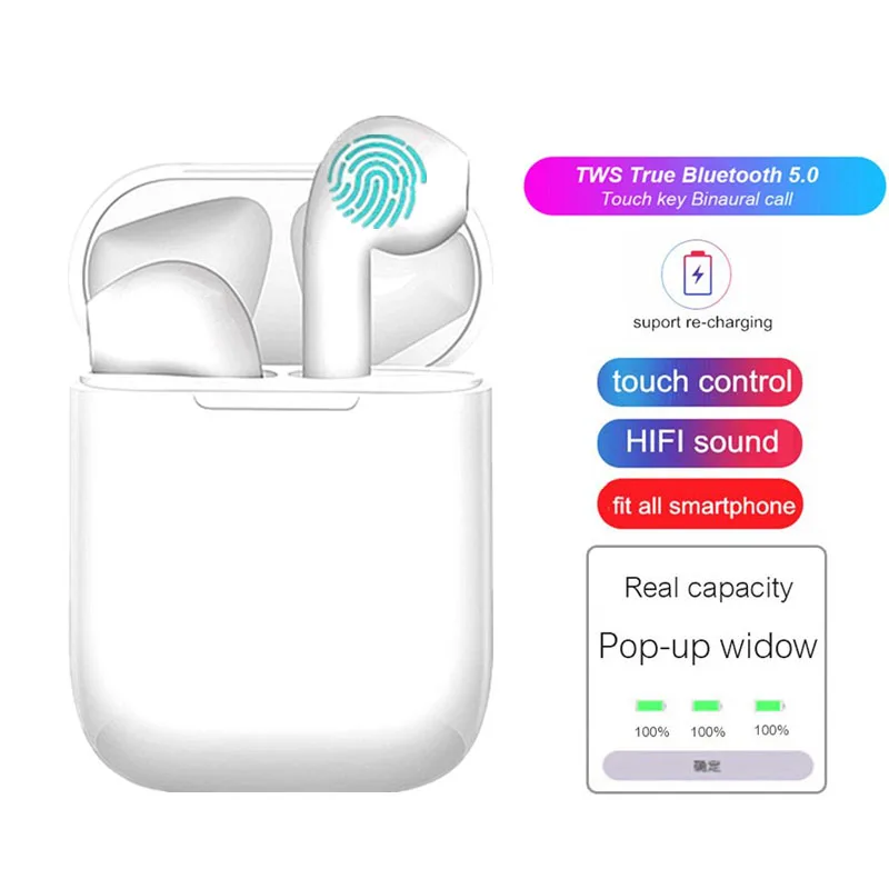 TWS ZH 2nd Bluetooth наушники Pop up глубокий бас gps Беспроводные наушники Спортивная гарнитура PK W1 i9000 tws Air 2 i300 i500 i10000