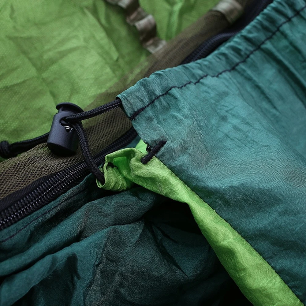 Портативный гамак с москитной сеткой подвесная кровать из парашютной ткани для