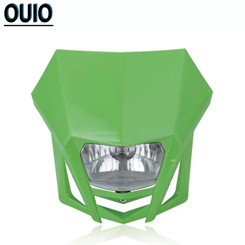 4 цвета Мотокросс внедорожный мотоцикл светильник сборки номерной знак лампа